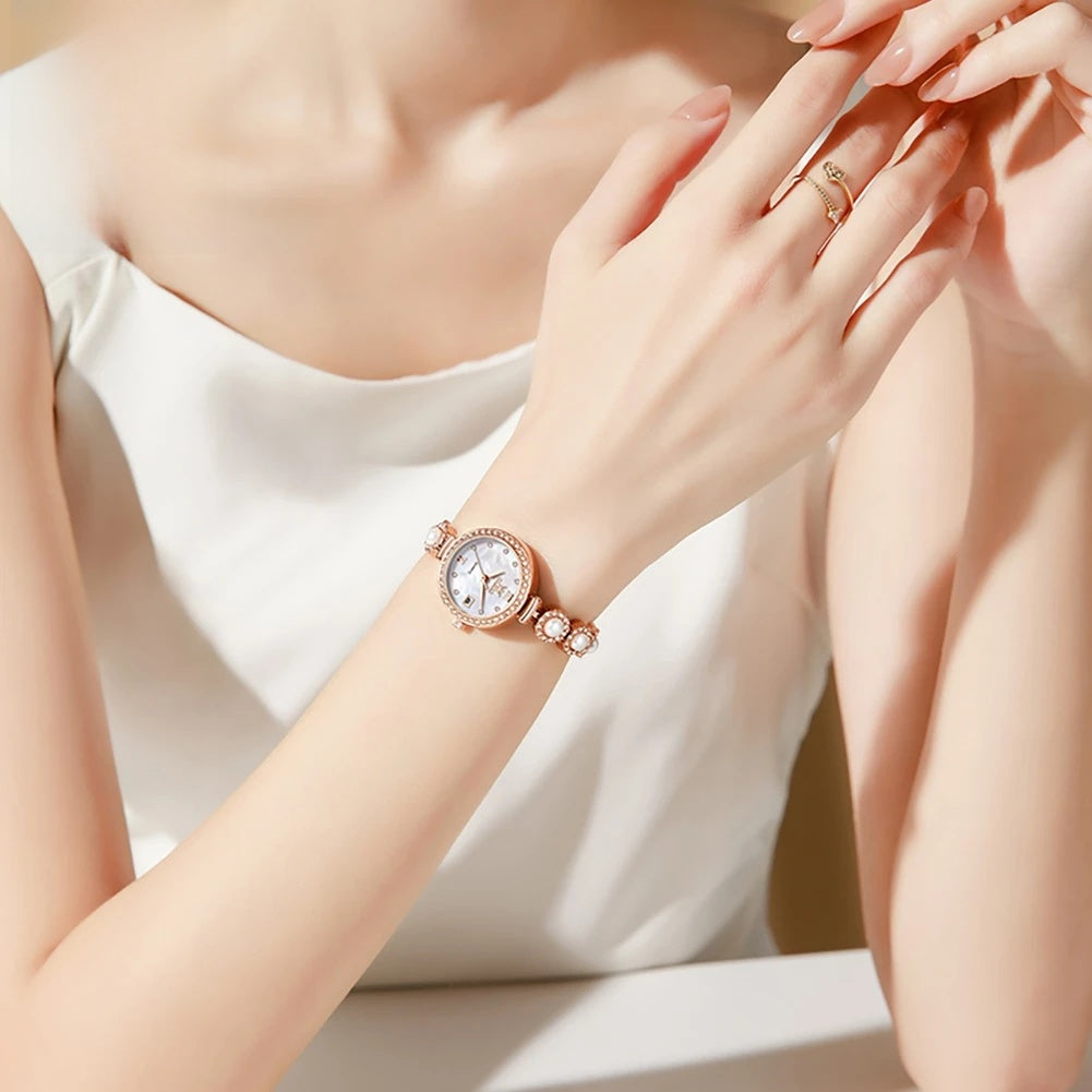 Women's Pearl Bracelet Watch