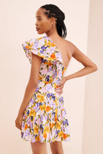Kylie One Shoulder Mini Dress - Multicolor (Final Sale)
