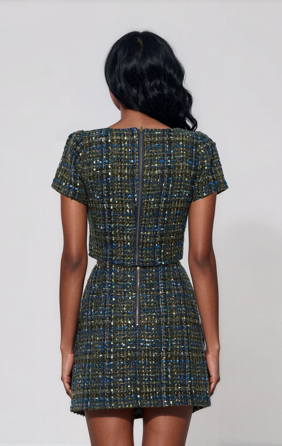 Lauren Tweed Matching Set - Navy Tweed (Final Sale)