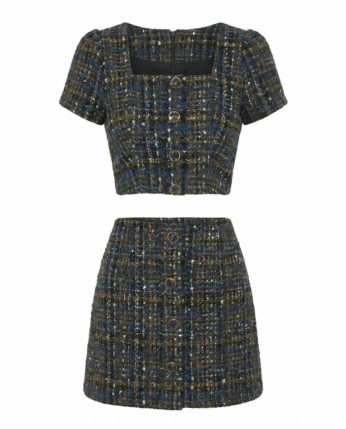 Lauren Tweed Matching Set - Navy Tweed (Final Sale)