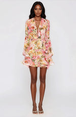 Bedouin Rose Mini Dress – Rose Floral