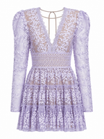 Megan Mini Dress – Lavender (Final Sale)