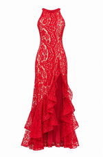 Sicilia Midi Dress – Red (Final Sale)