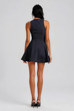 Palmer Denim Mini Dress - Dark Denim (Final Sale)