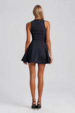 Palmer Denim Mini Dress - Dark Denim (Final Sale)