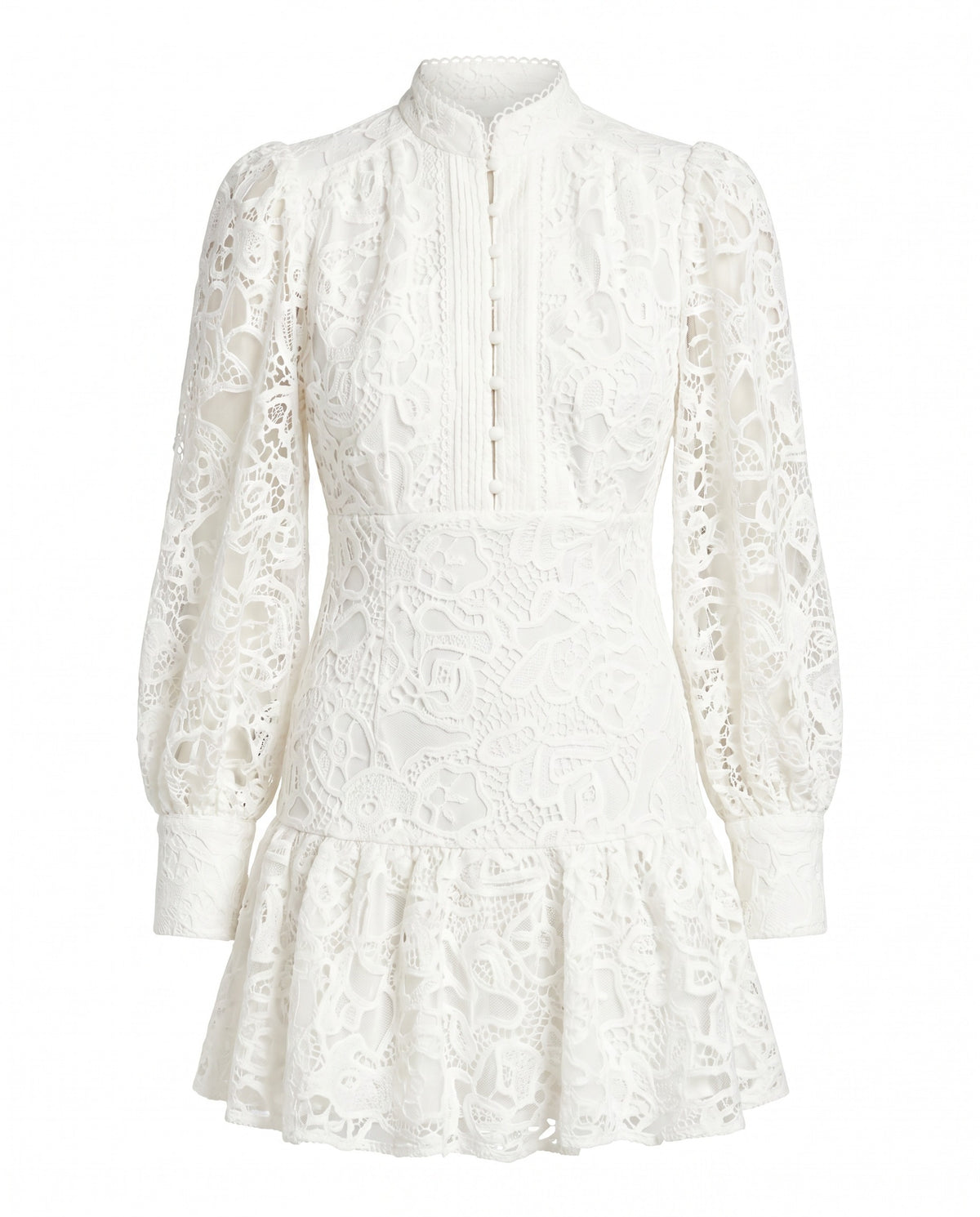 Remy Embroidered Mini Dress – Orchid White (Final Sale)
