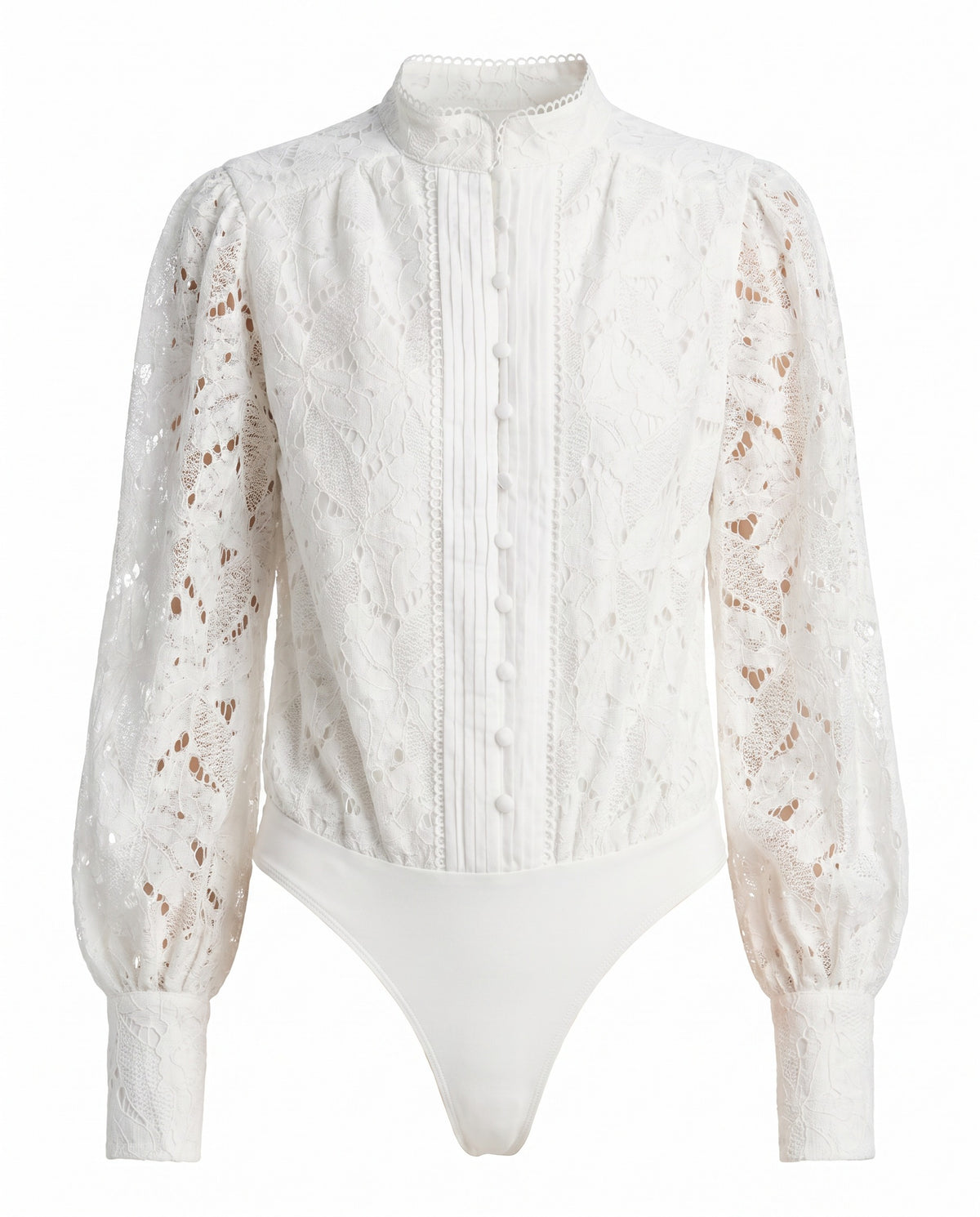 Remy Lace Bodysuit – Orchid White (Final Sale)