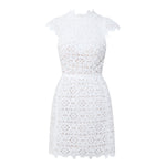 Rowen Hourglass Lace Dress – Orchid White (Final Sale)