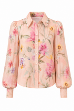Lily Flower Shirt – Orange (Final Sale)
