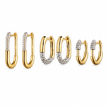 Milena Hoops - 925 Sterling Silver