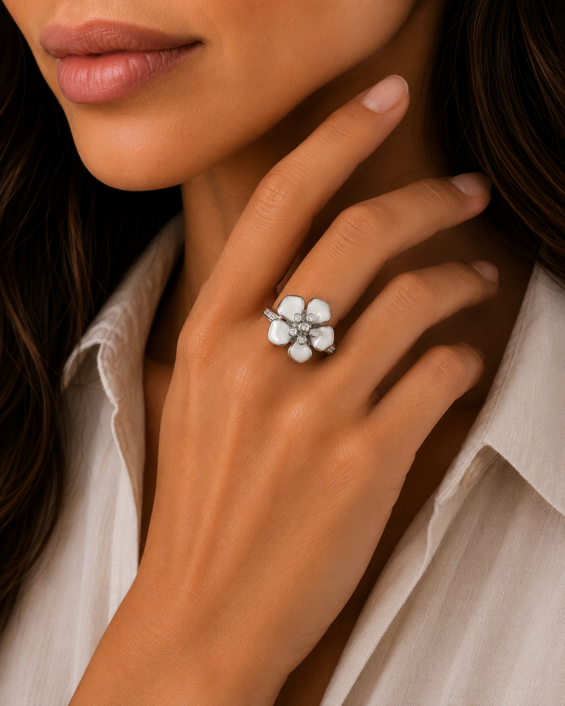 Belle Étoile Forget Me Not Ring