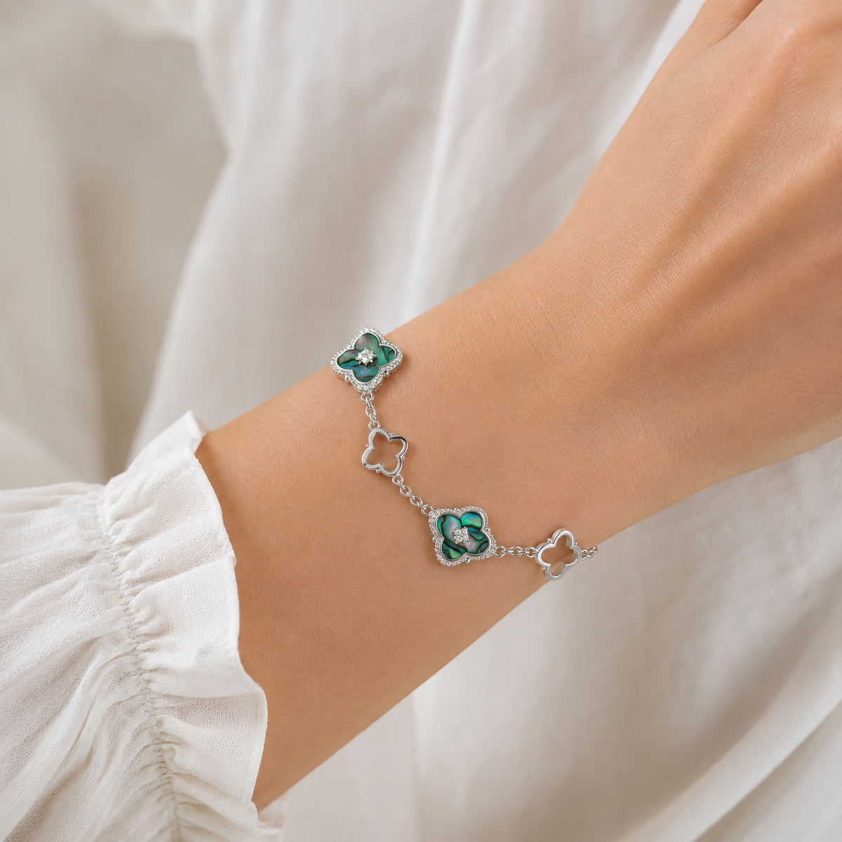 Belle Étoile Avalon Mother of Pearl Bracelet