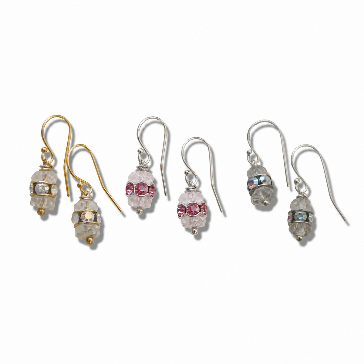 Speedy Crystal Drop Earrings