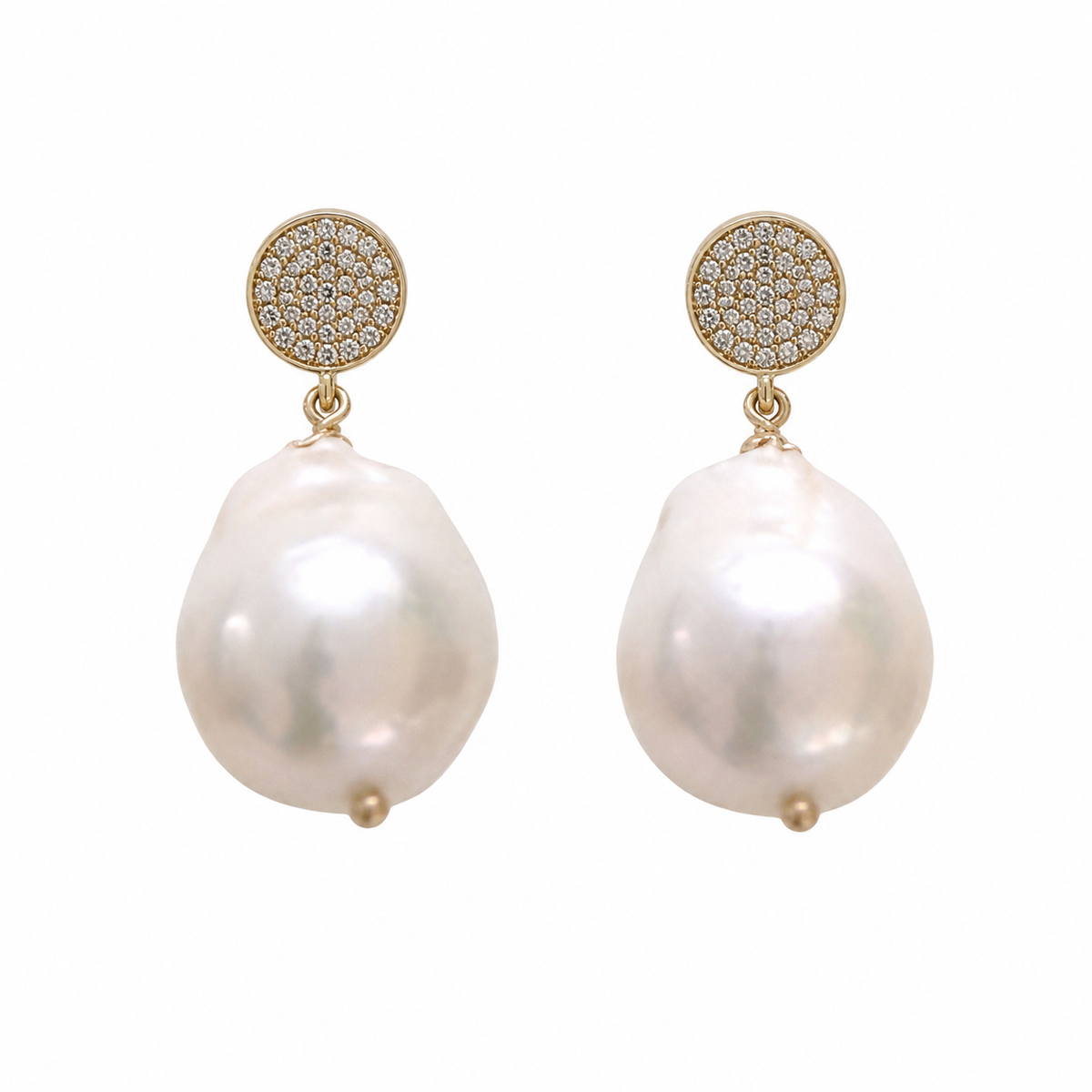 Sophia Baroque Pearl Drop Earrings
