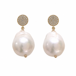 Sophia Baroque Pearl Drop Earrings
