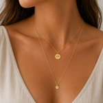 Layered North Star Bullet Necklace