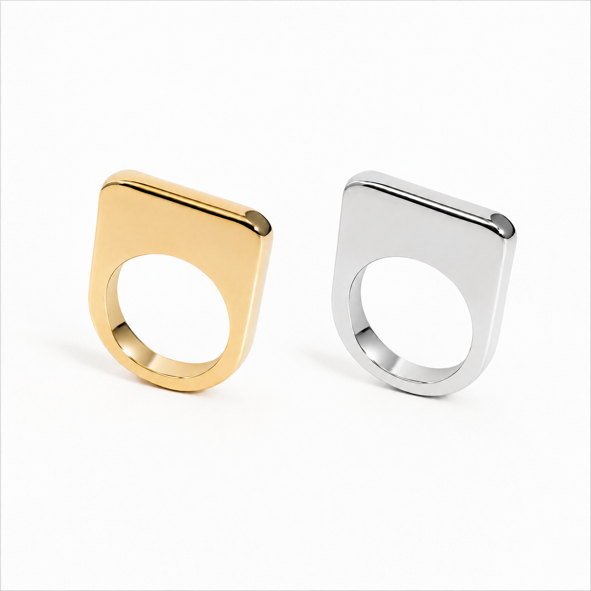 Lily Geometric Ring
