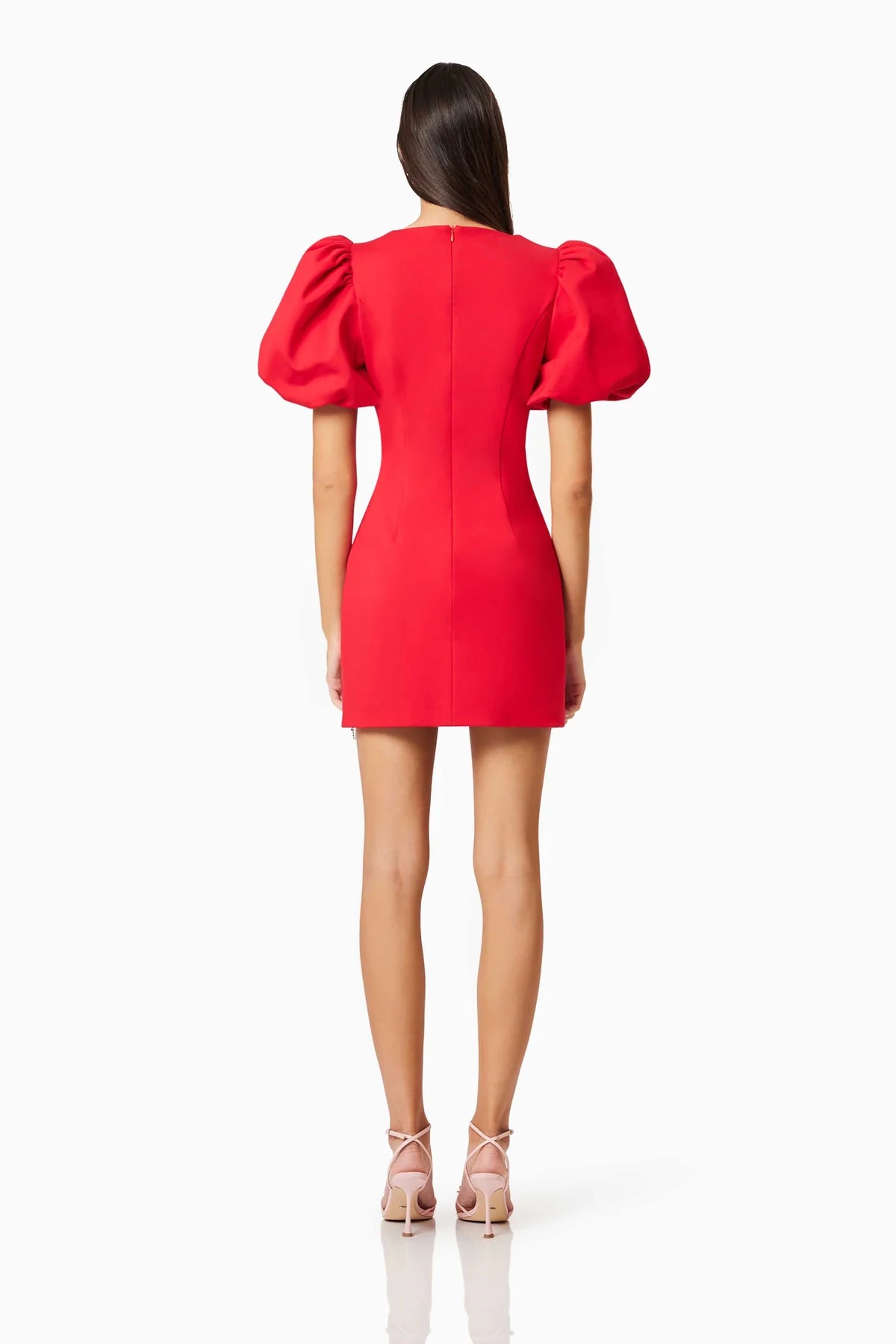 Cherie Mini Dress - Red (Final Sale)