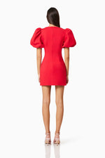 Cherie Mini Dress - Red (Final Sale)