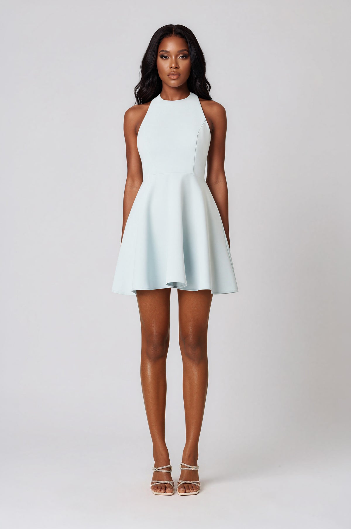 Geranium Mini Dress - Seafoam (Final Sale)