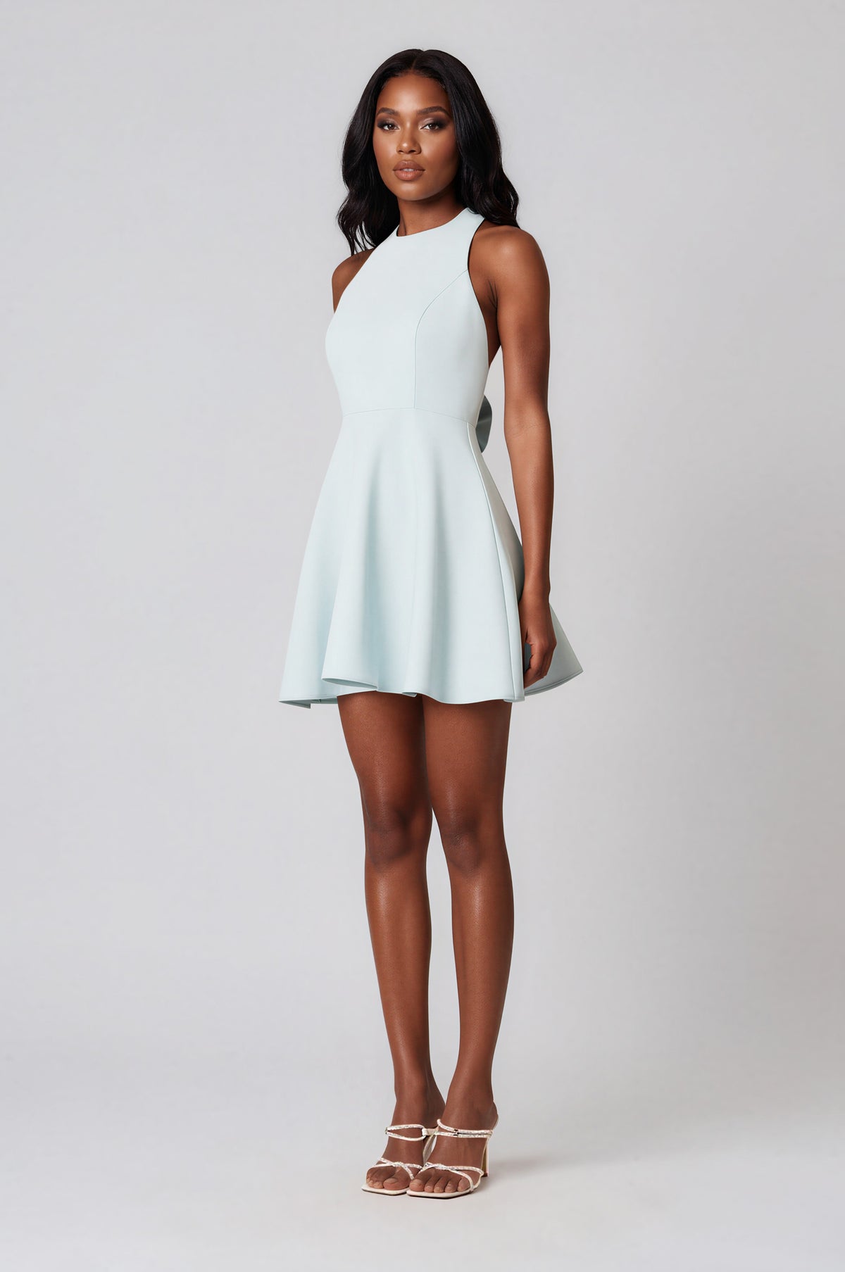 Geranium Mini Dress - Seafoam (Final Sale)