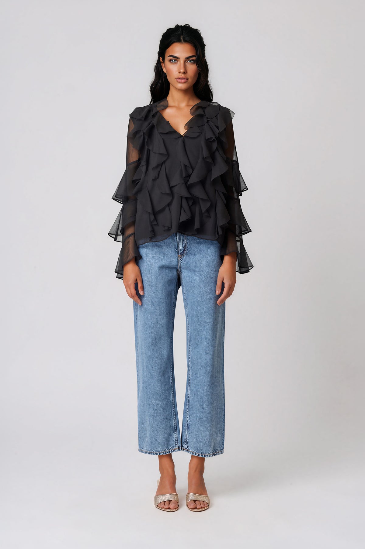 Louise Top - Black (Final Sale)