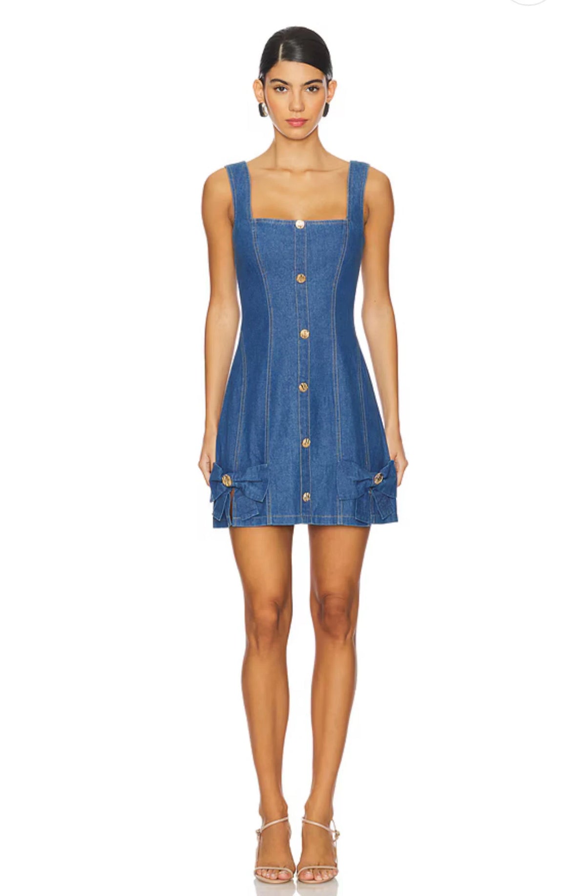 Maris Mini Dress - Blue (Final Sale)