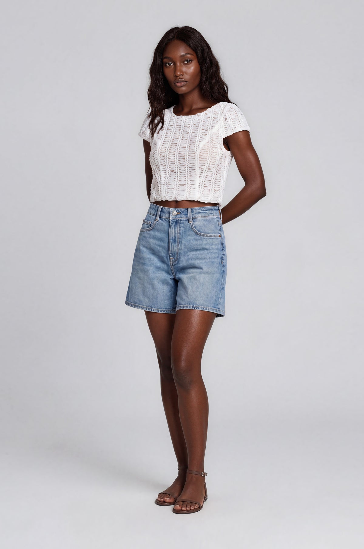 NightFall Top - Ivory (Final Sale)