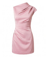 Rose Mini Dress - Blush