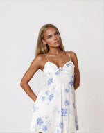 Adira Mini Dress – Blue