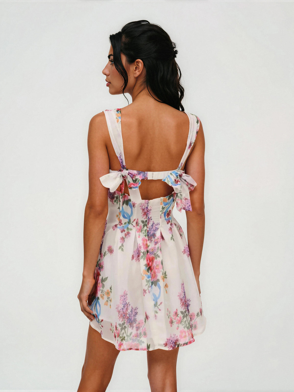 August Mini Dress – White