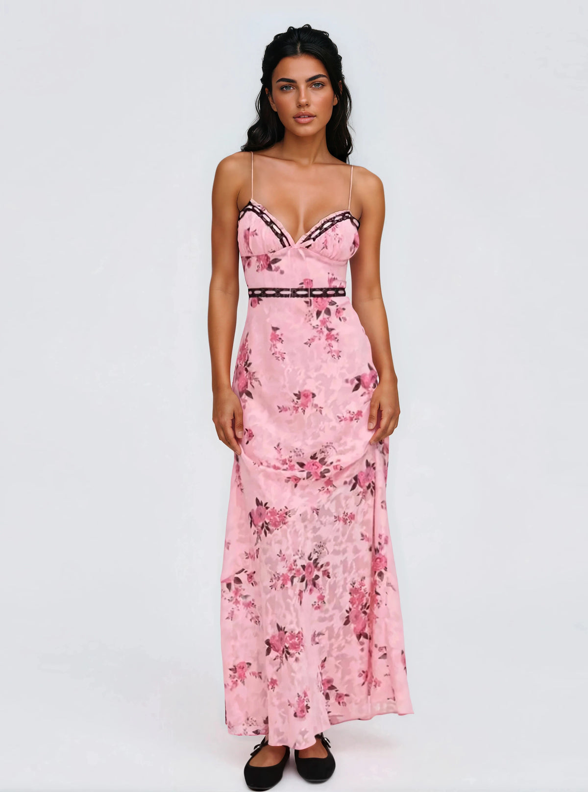 Guinevere Maxi Dress - Pink