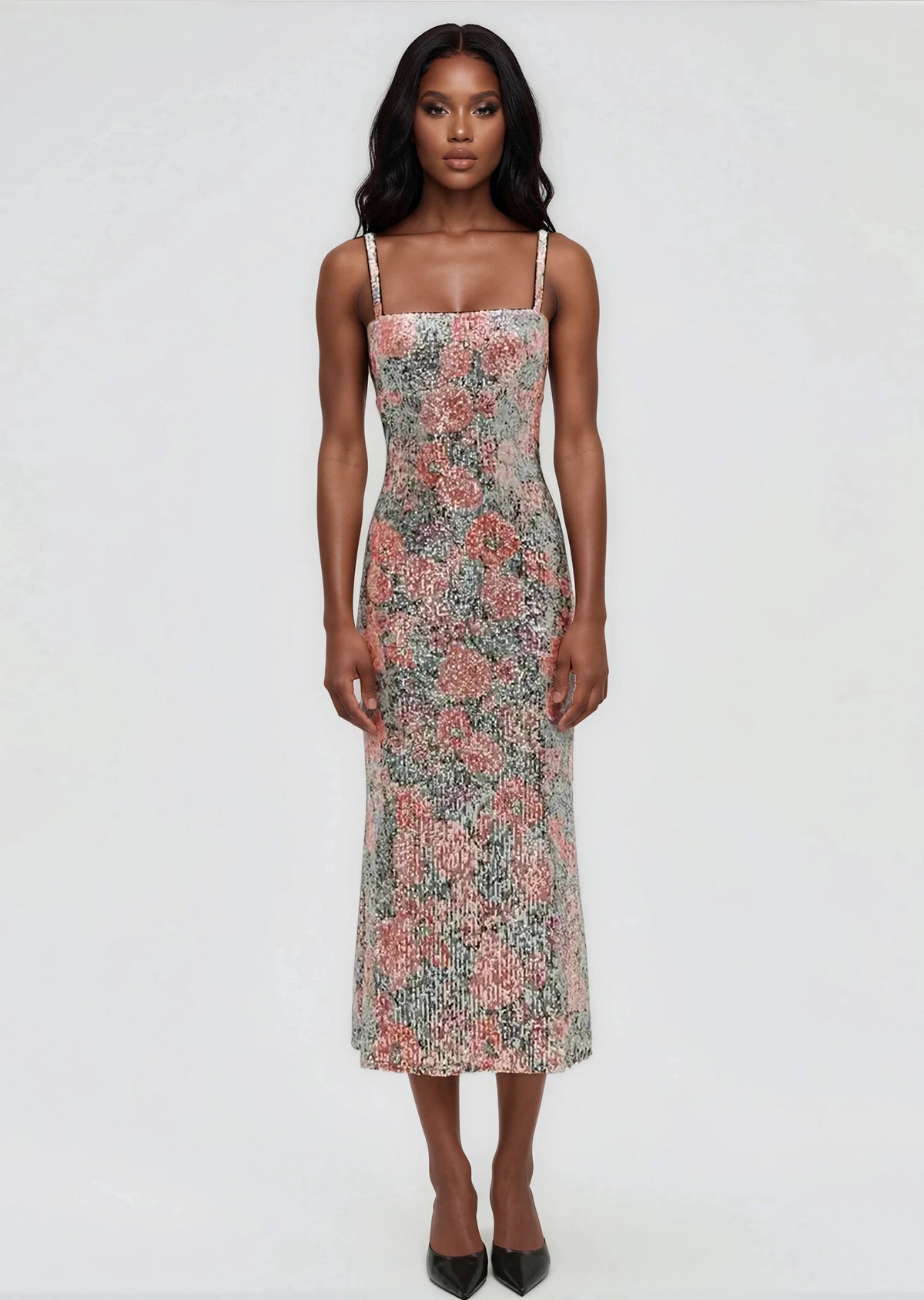 Ladonna Midi Dress - Multi