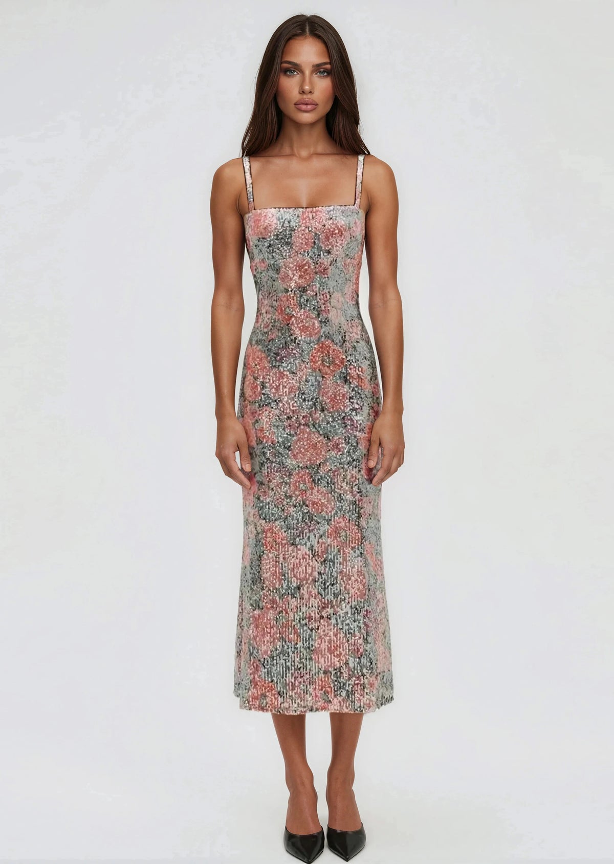 Ladonna Midi Dress - Multi