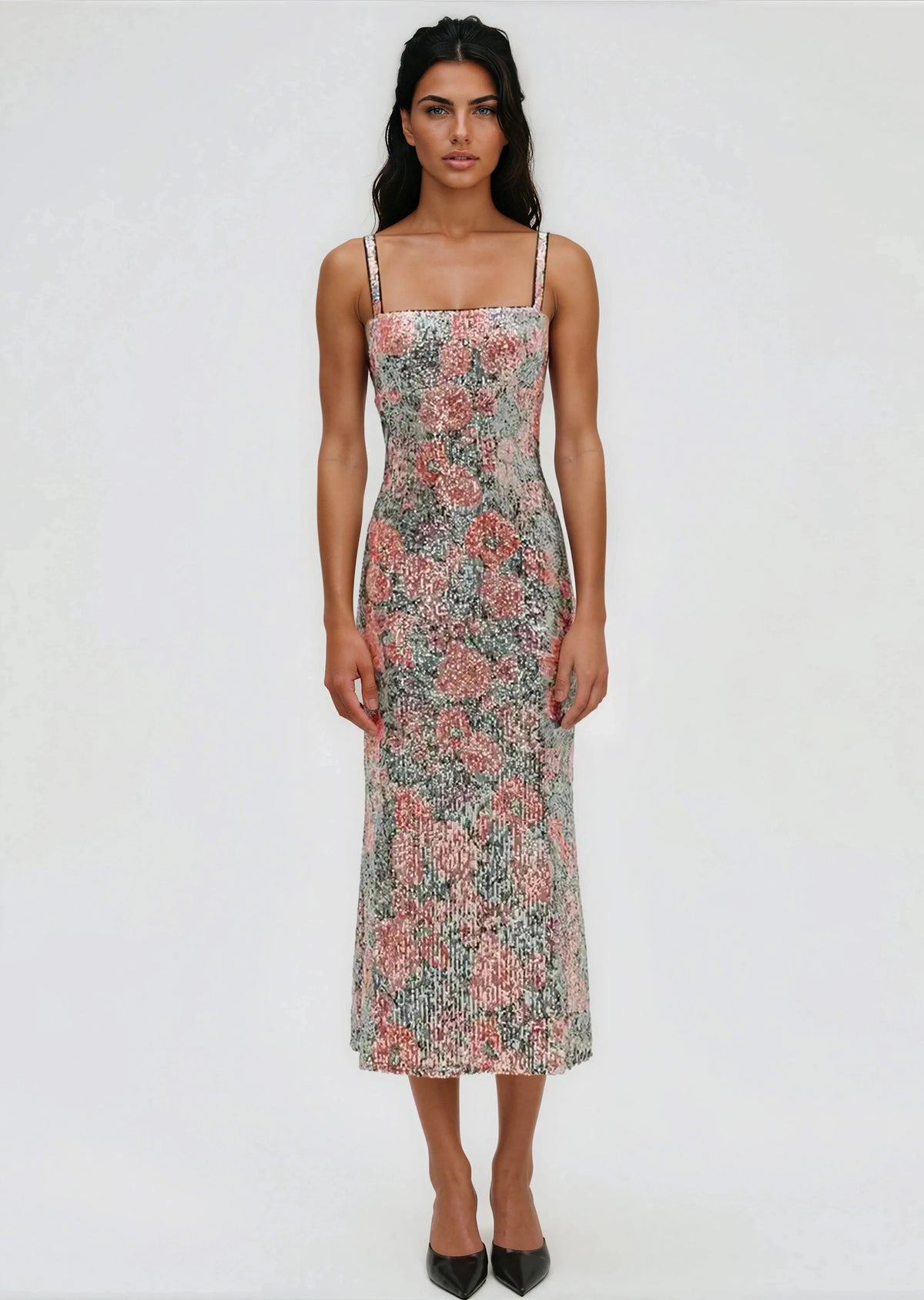 Ladonna Midi Dress - Multi
