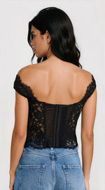 Waverly Lace Top - Black