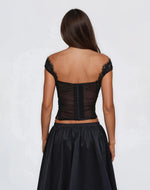 Waverly Midi Skirt - Black