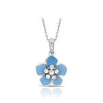 Belle Étoile Forget Me Not Pendant