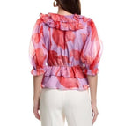Shilo Top - Lav/Orange XRay Floral (Final Sale)