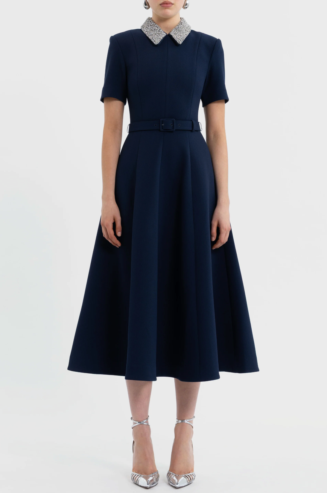 Rebecca Vallance Xena S/S Midi – Light Pink