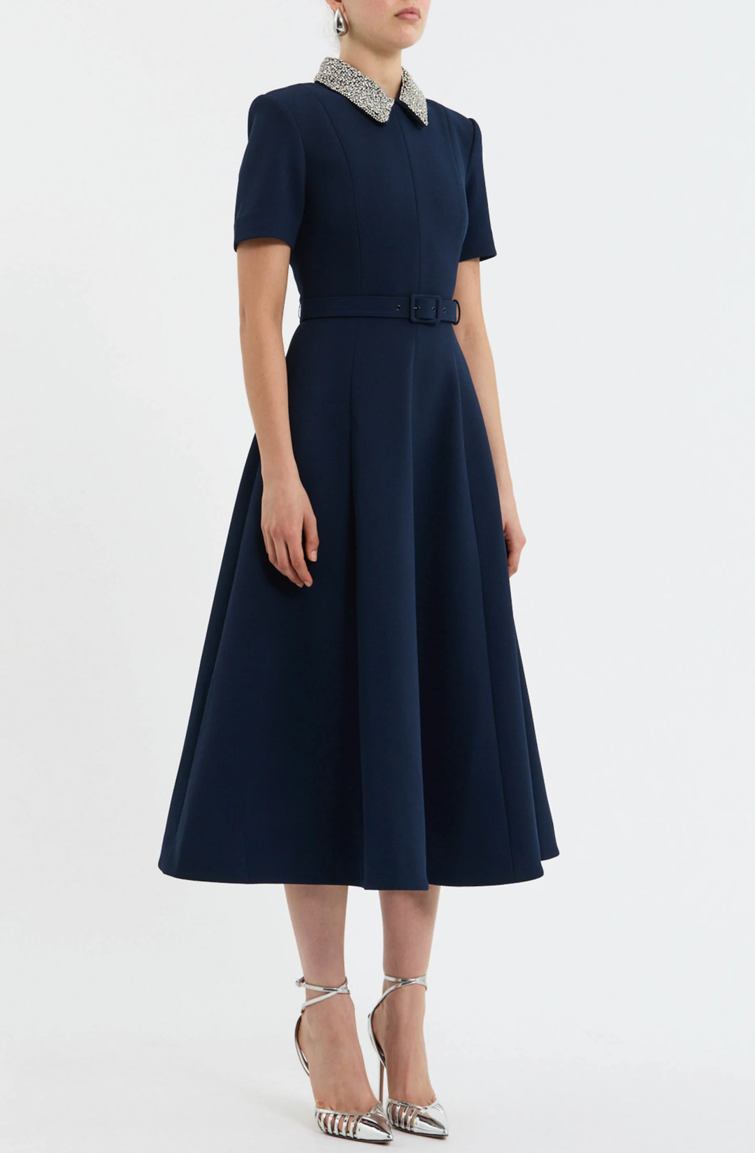 Rebecca Vallance Xena S/S Midi – Light Pink