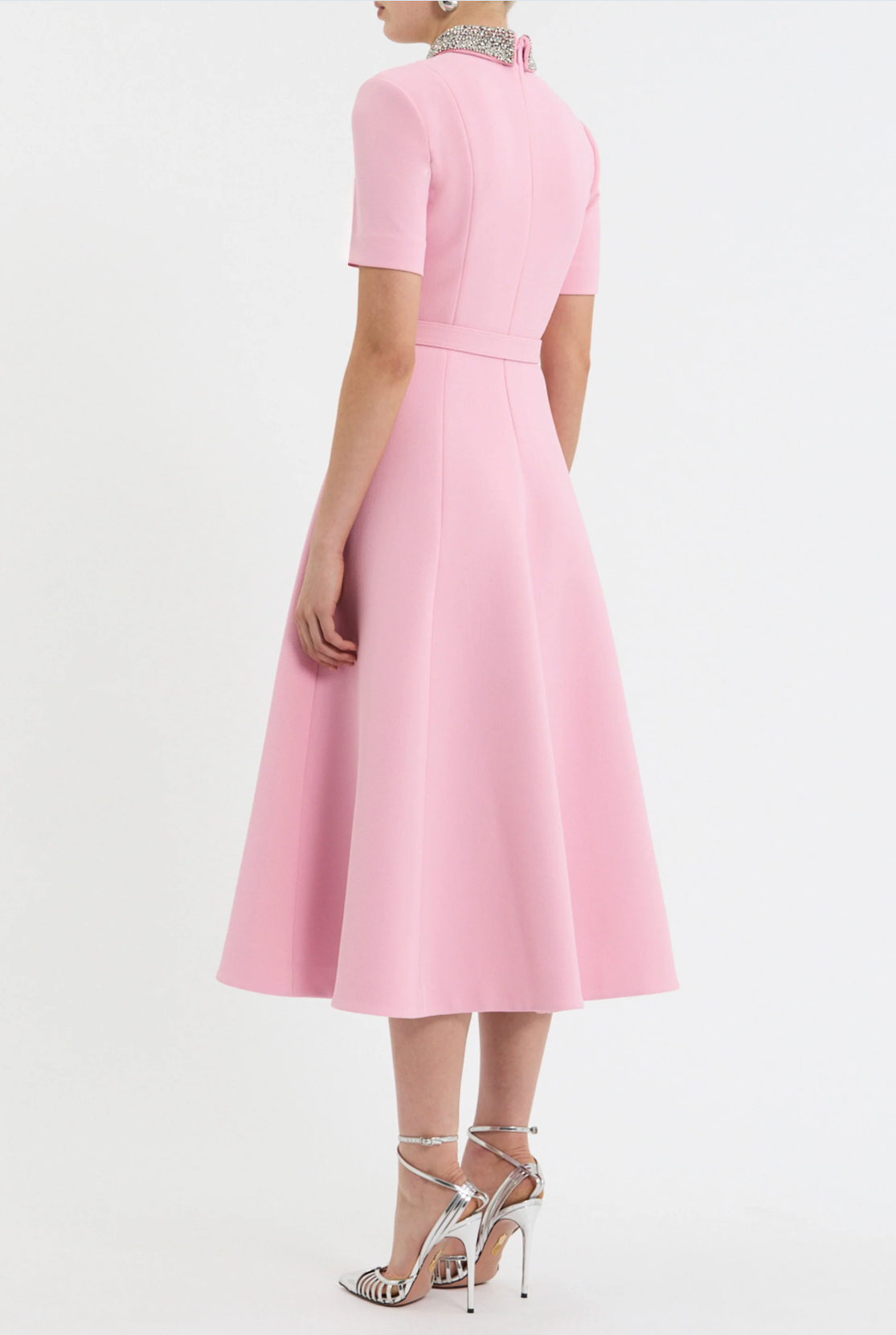 Rebecca Vallance Xena S/S Midi – Light Pink