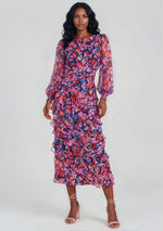 Calista Matching Set - Blurred Floral (Final Sale)