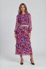 Calista Matching Set - Blurred Floral (Final Sale)