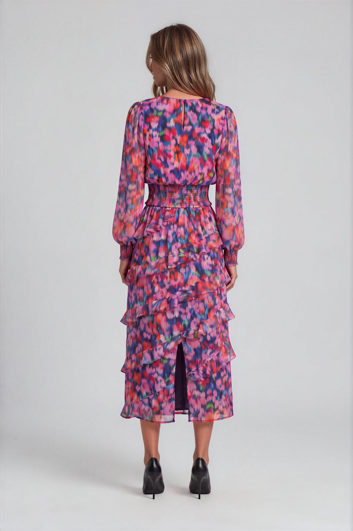 Calista Matching Set - Blurred Floral (Final Sale)