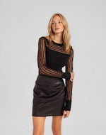 Kenzie Knit Top - Black (Final Sale)