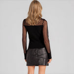Kenzie Knit Top - Black (Final Sale)