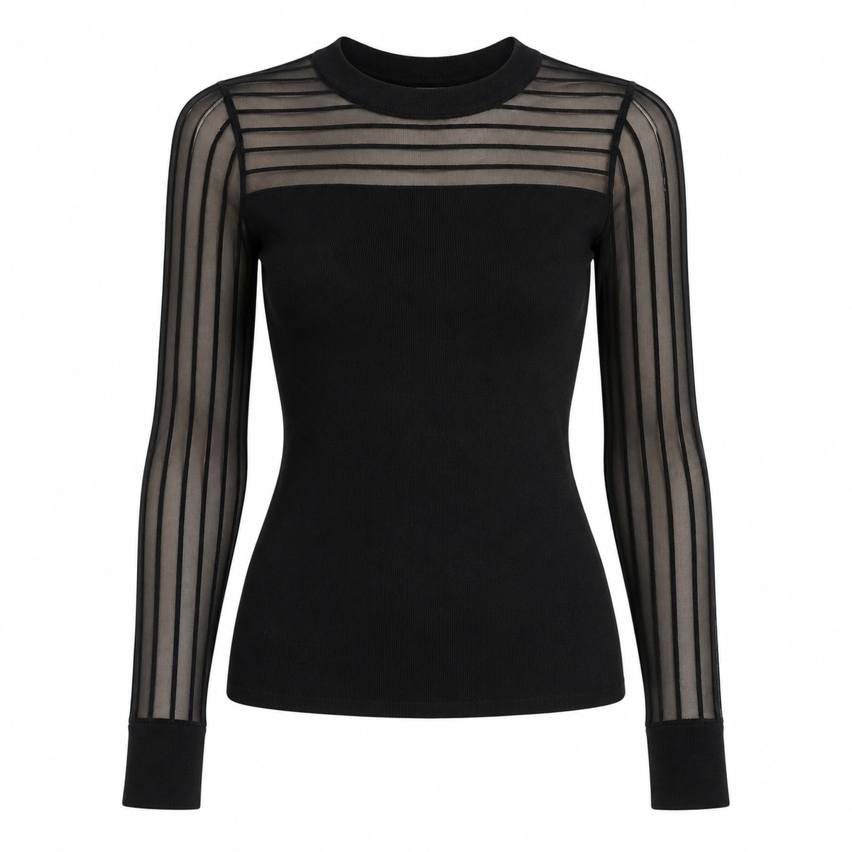 Kenzie Knit Top - Black (Final Sale)