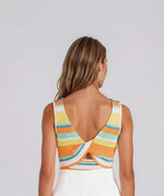 Kosa Reversible Knit Tank - Tropical Stripe (Final Sale)