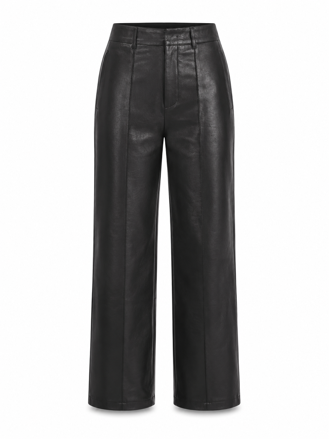 Leena PU Pants - Black (Final Sale)